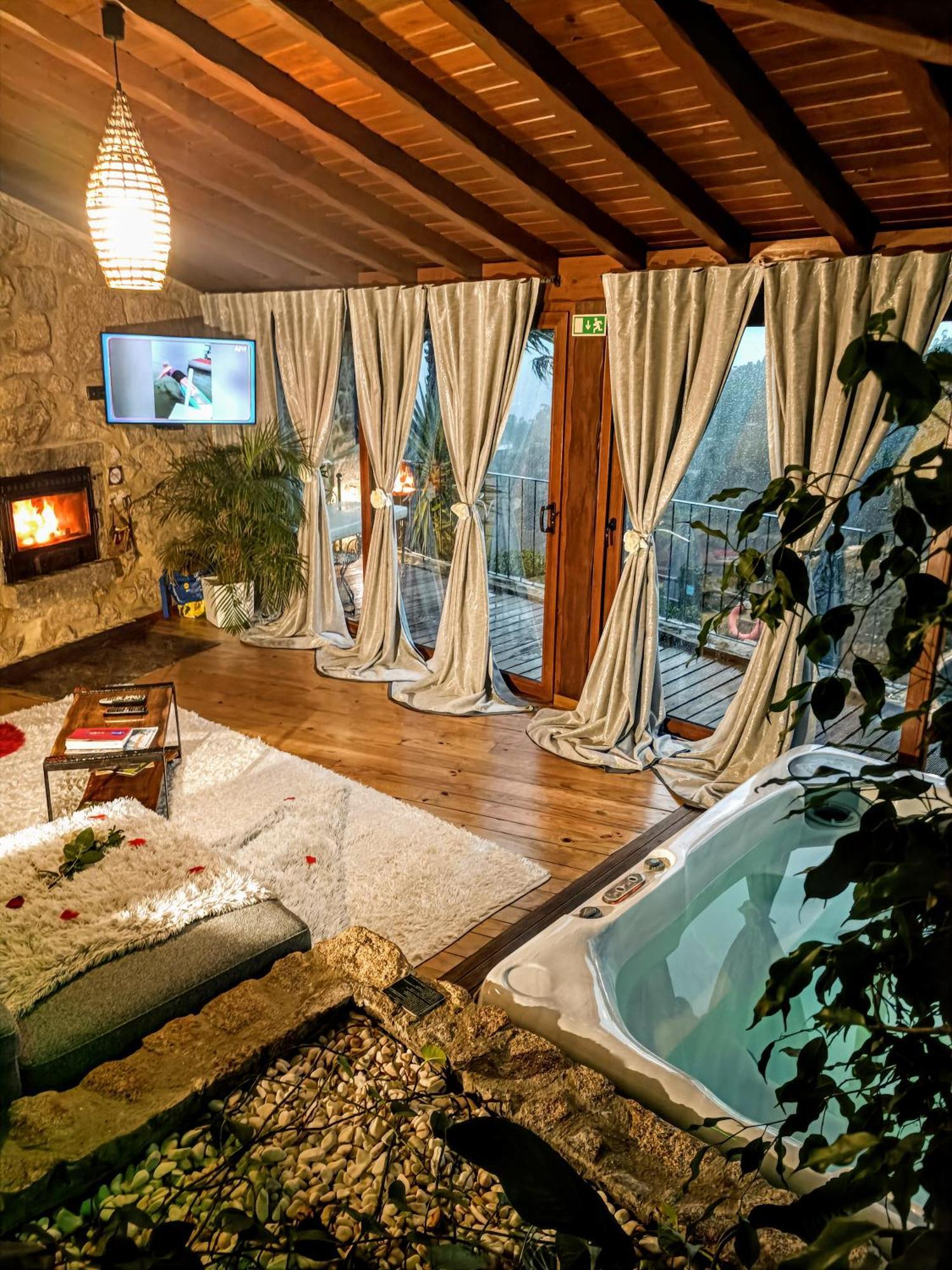 Casa Favo De Mel - Jacuzzi Privado & Lareira - Piscina Arcos de Valdevez Exterior foto