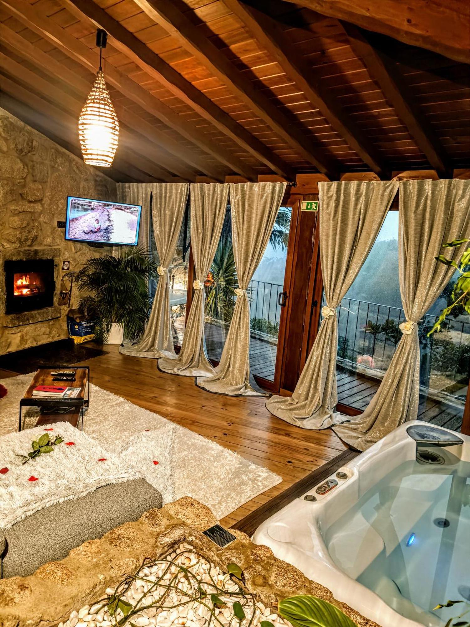 Casa Favo De Mel - Jacuzzi Privado & Lareira - Piscina Arcos de Valdevez Exterior foto